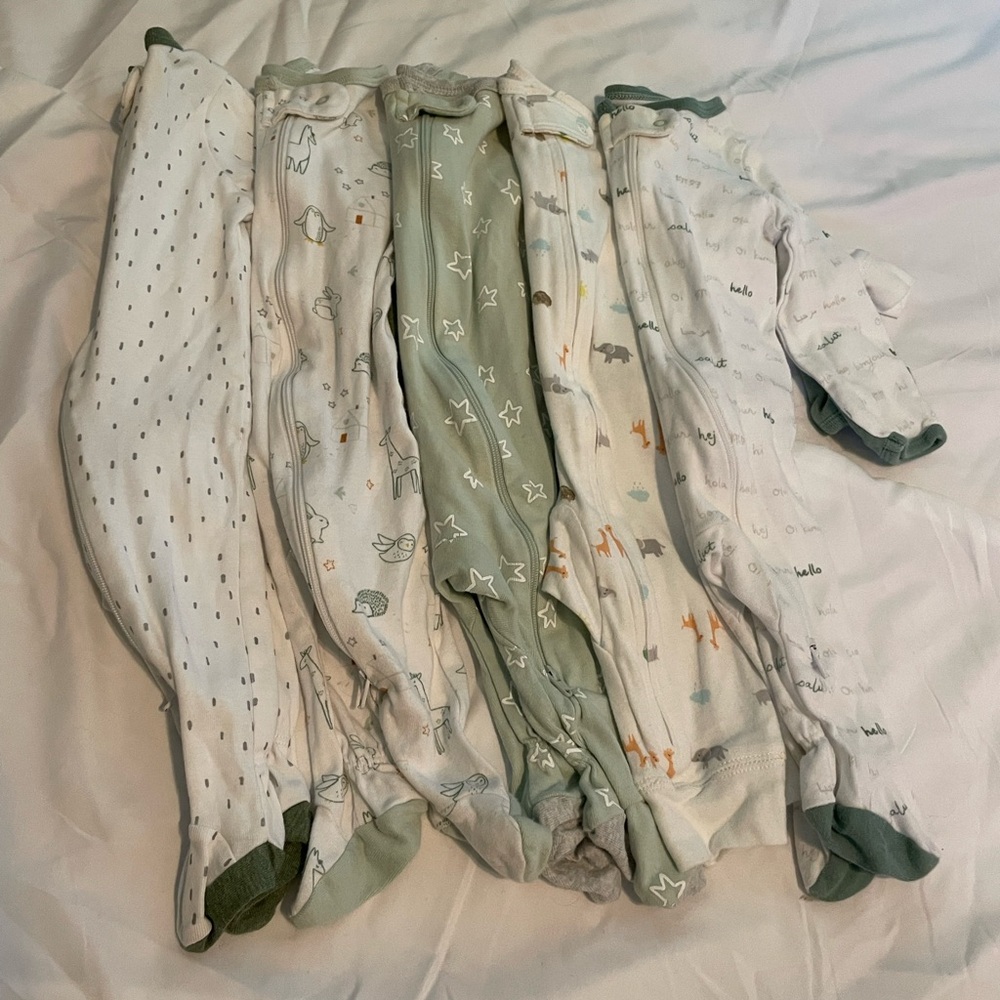 Sleepers for 0-3 month (gender neutral)
